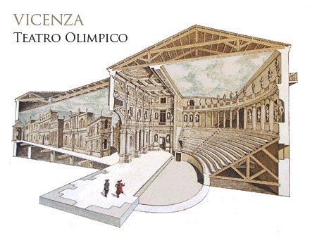 Vicenza, Teatro Olimpico - sezione